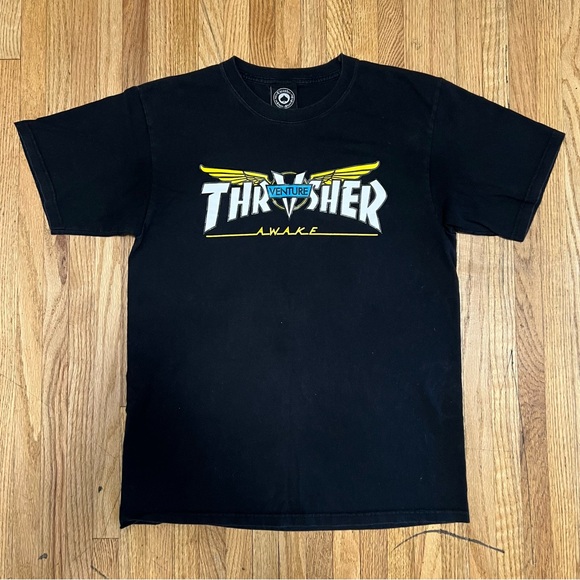 Thrasher‎ x Venture Awake T-Shirt - Picture 1 of 3